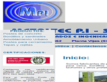 Tablet Screenshot of metaltecpi.com